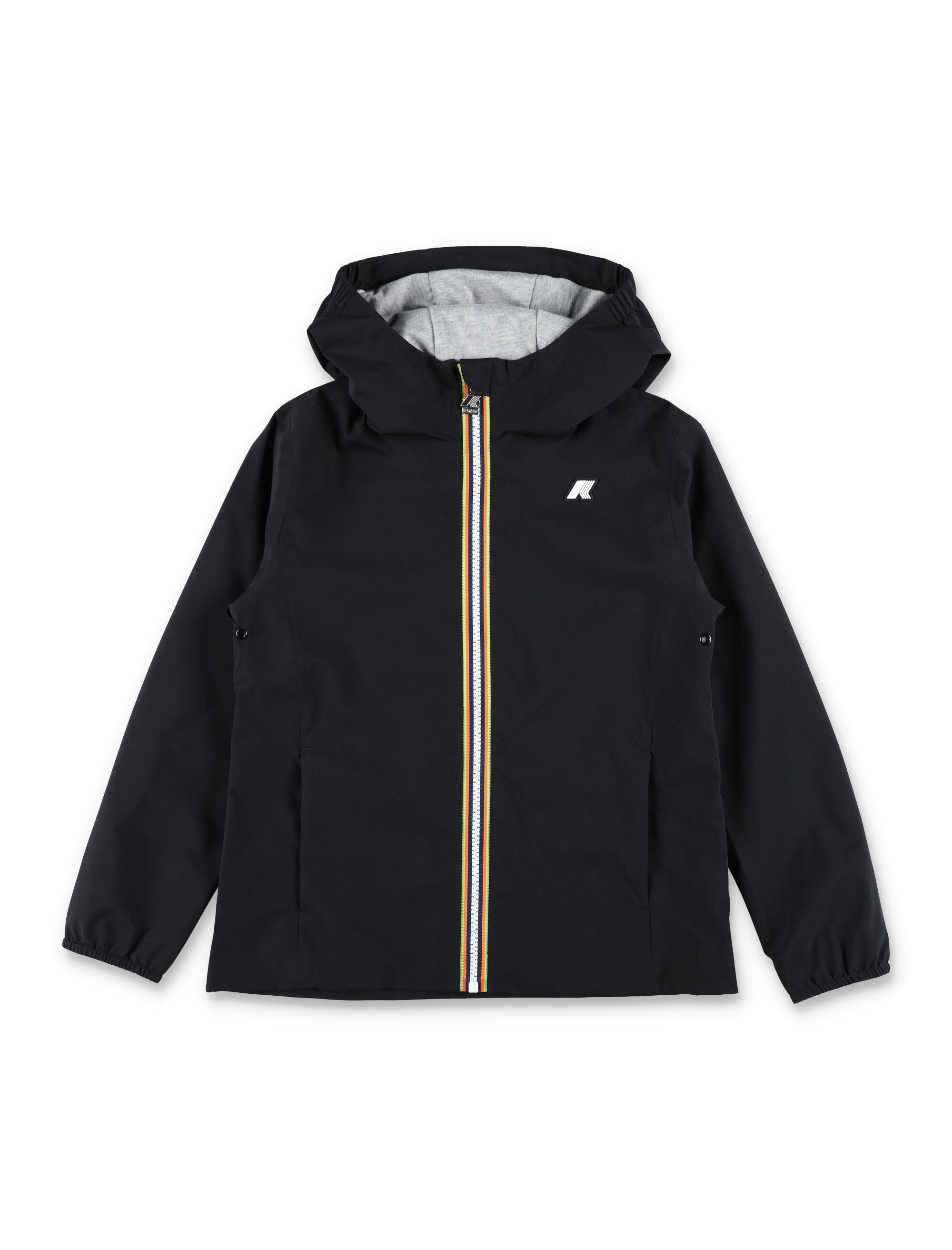 K-Way Marguerite waterproof jacket for kids Black Polyester Lining