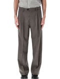 Mfpen Classic light taupe wide straight wool trousers Lining Pant