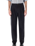 Marant Yostin cotton trousers Faded Black Polyamide Pant