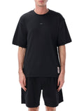 Satisfy AuraLite black pleated technical t-shirt Recycled Pes Tshirt
