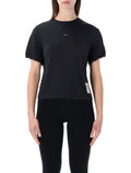 Satisfy Auralite™ Pleated T-Shirt Black Recycled Polyester