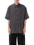 Studio Nicholson Sorono Lyocell Silk Shirt Indigo