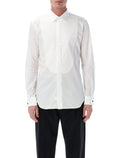 Xacus formal shirt with plastron White Cotton