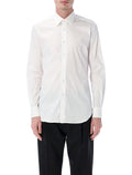 Xacus stretch cotton classic shirt White