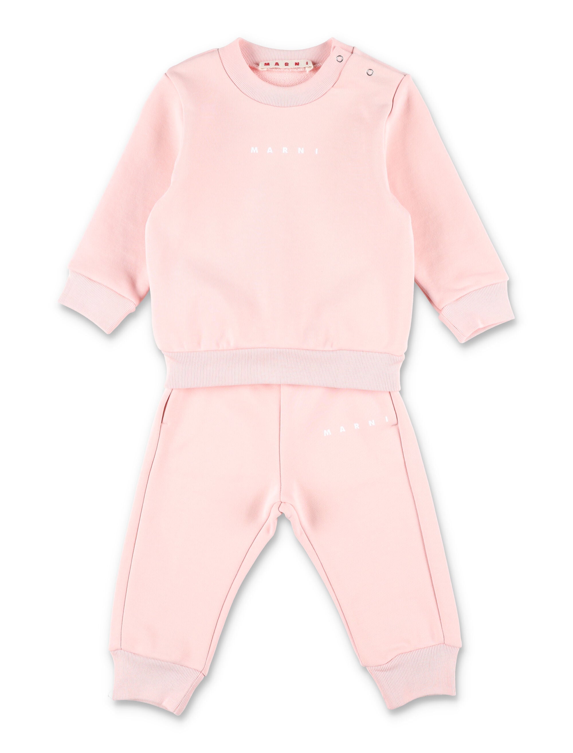 Marni baby sweatshirt set Pink Cotton
