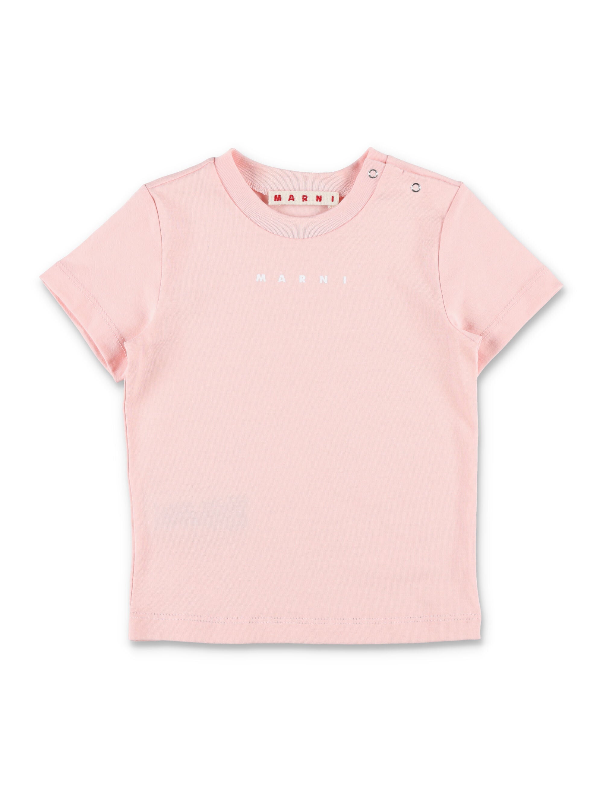 Marni baby logo t-shirt Pink Cotton