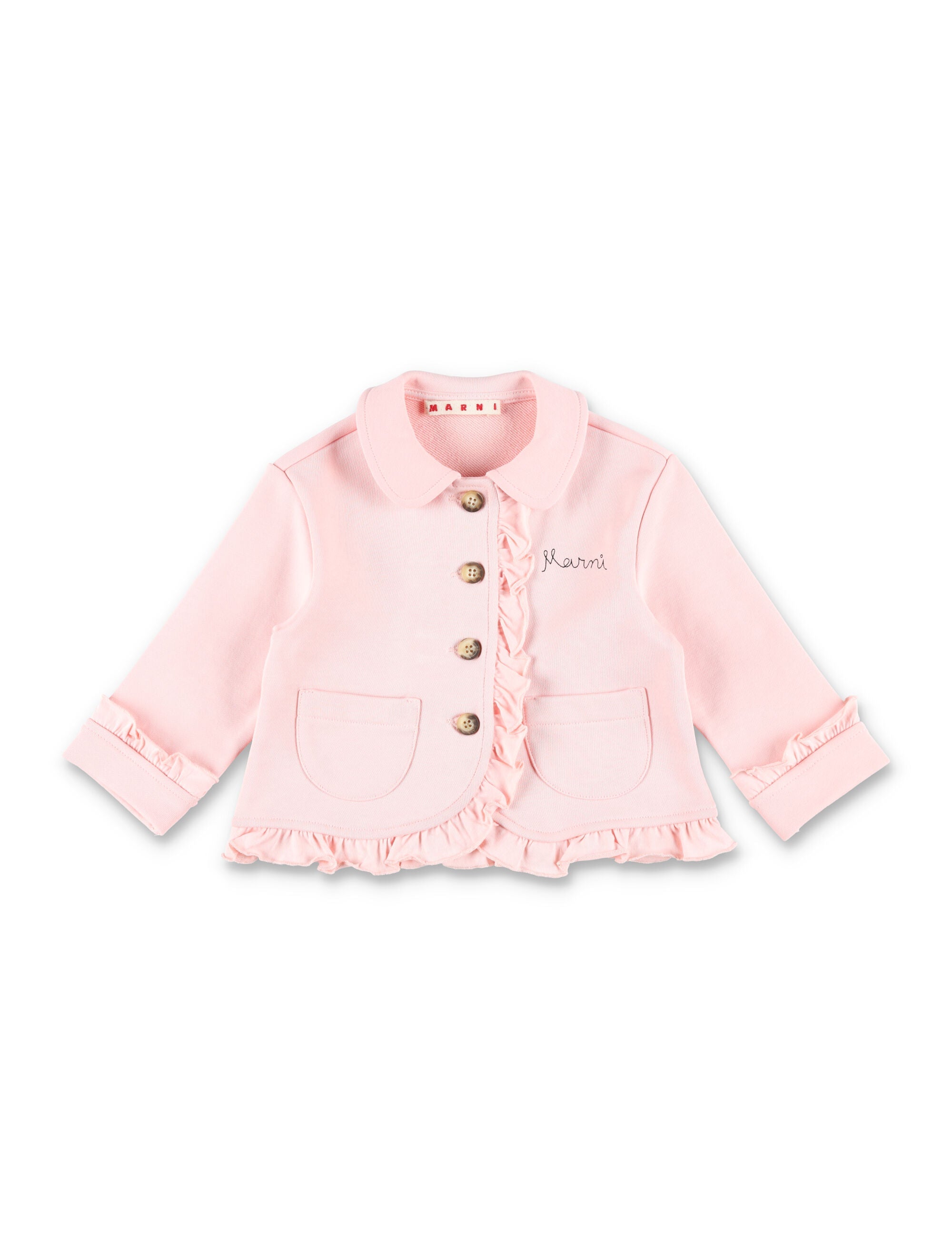 Marni babys cotton jacket Pink Sweatshirt