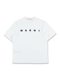 Marni kids logo t-shirt White Cotton