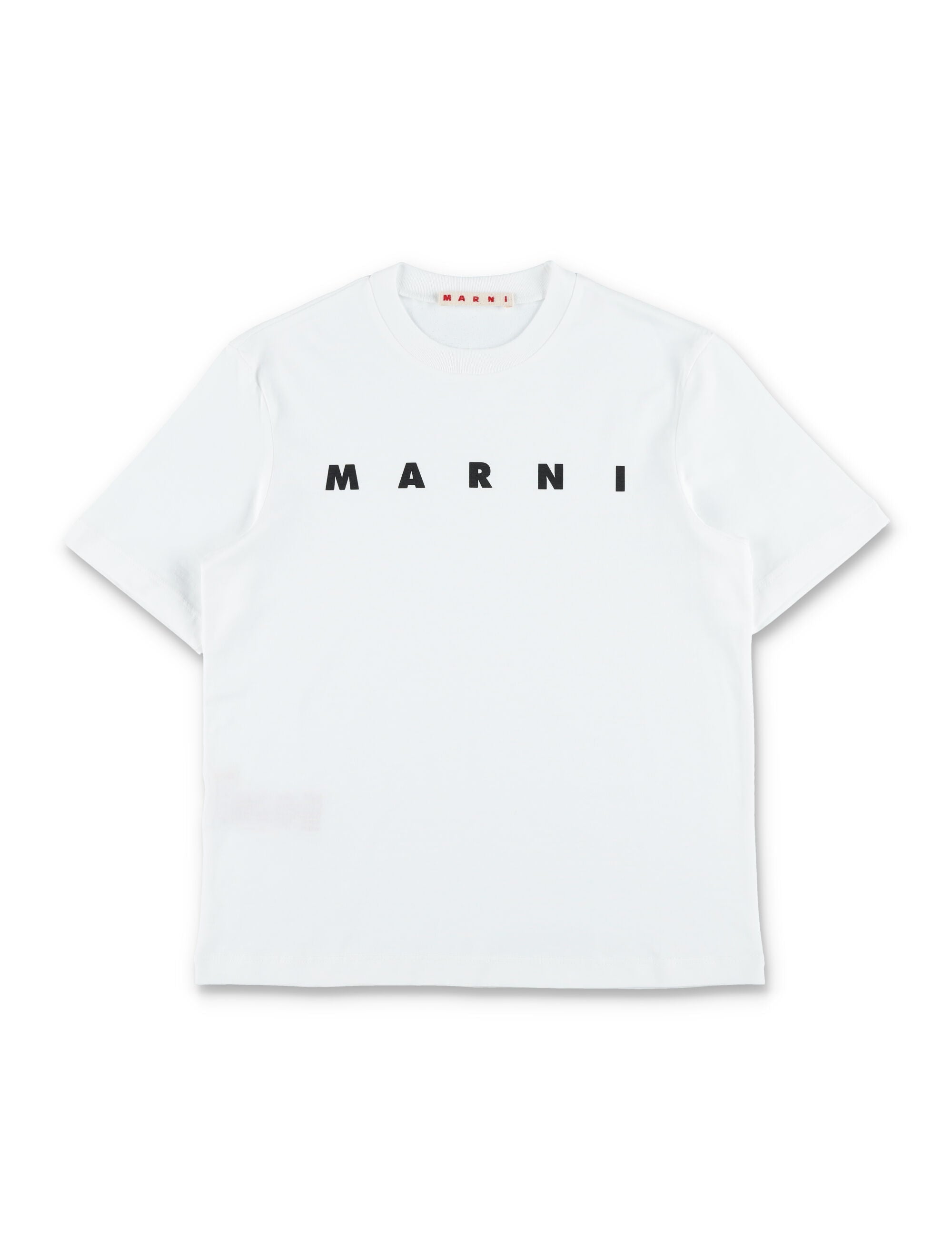 Marni kids logo t-shirt White Cotton