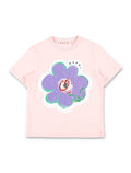 Marni Kids floral t-shirt Pink Cotton