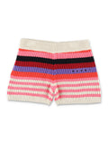 Marni striped cotton knit culottes for girls Multi Short