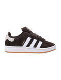 Suede Low-Top Campus Sneakers for kid Black/white Upper