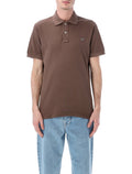 ERL cotton piqué polo shirt Brown T-shirt