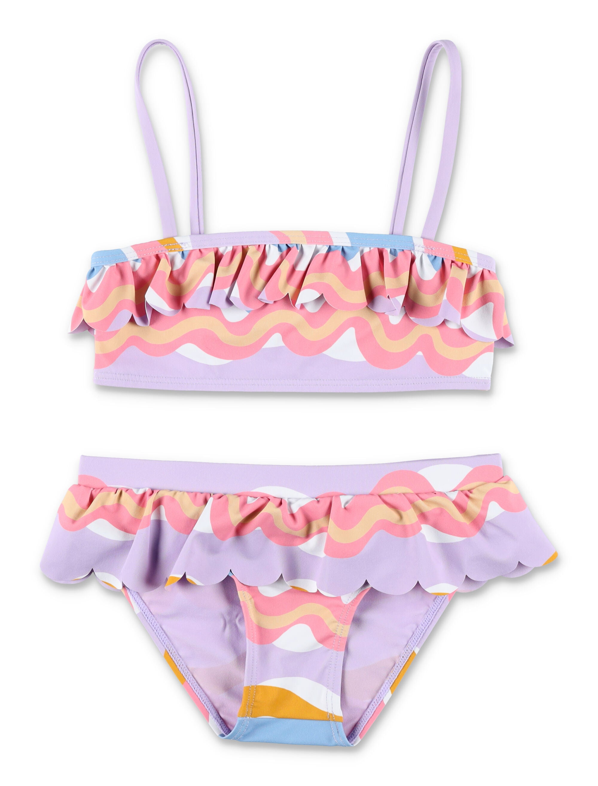 Stella McCartney Kids frill bikini for girls Multi Polyamide