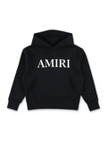AMIRI Kid logo hoodie Black Cotton Sweatshirt