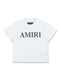 AMIRI kids logo t-shirt White Cotton