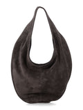 Maeden suede leather cocoa Market tote Calf