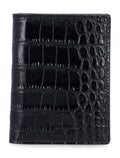 Tom Ford black croc-embossed leather cardholder Upper