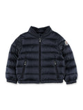 Moncler Acorus lightweight puffer for baby Navy Polyamide Lining Down Jacket