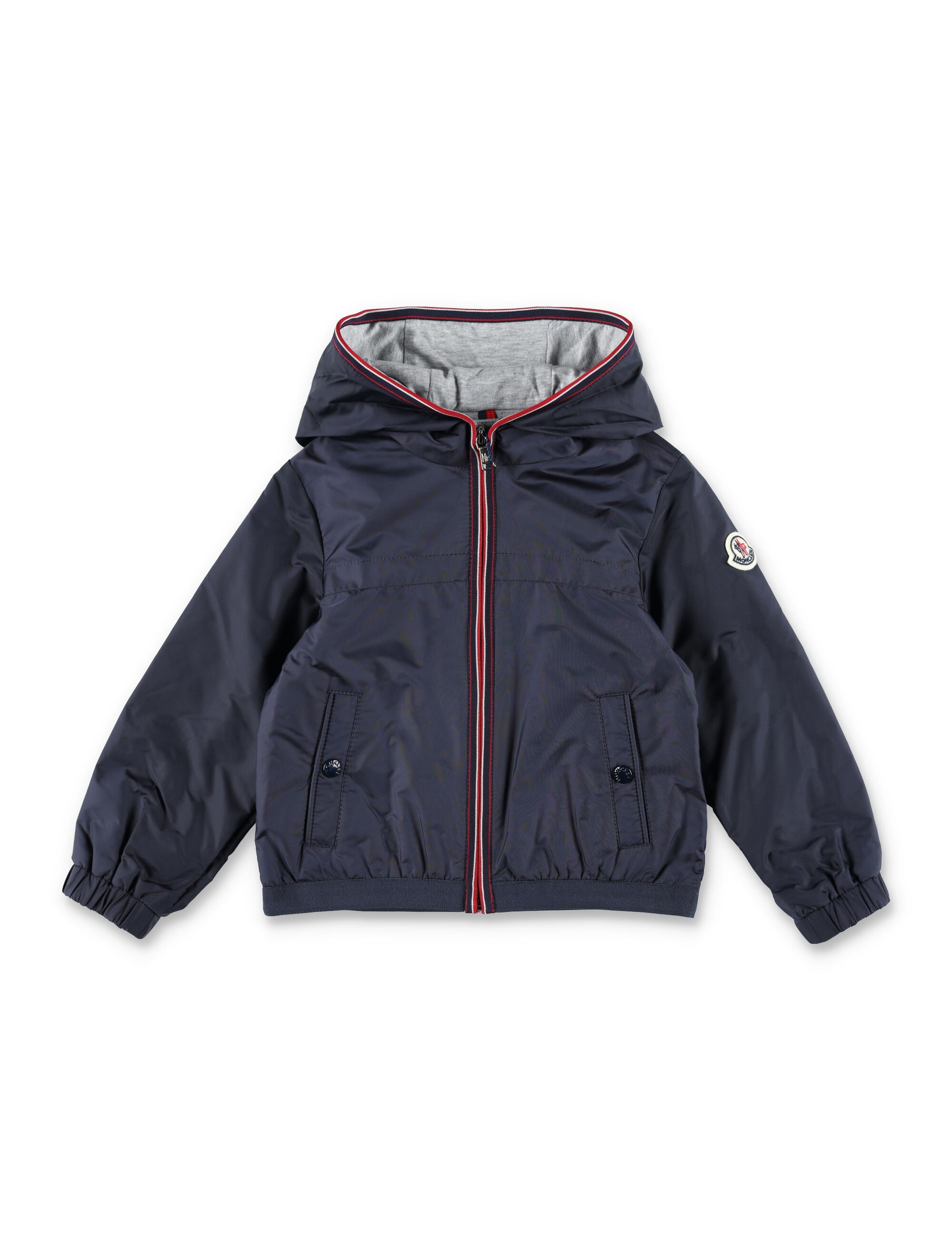Moncler Anton rain jacket for baby Navy Polyamide Lining
