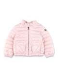 Moncler Lans girls down jacket Pink Polyamide Lining