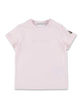 Moncler baby cotton jersey t-shirt Rose Tshirt