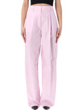 The Latest Axel poplin pants Rose Cotton