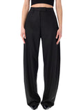 The Latest Dina wide-leg pant Black Polyester