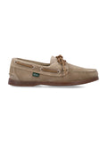 Paraboot Barth Suede Blake-Stitched Shoes Velour Sand Calf Leather Sole Loafers