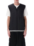 Rains Banja quilted liner vest Black Polyester Lining