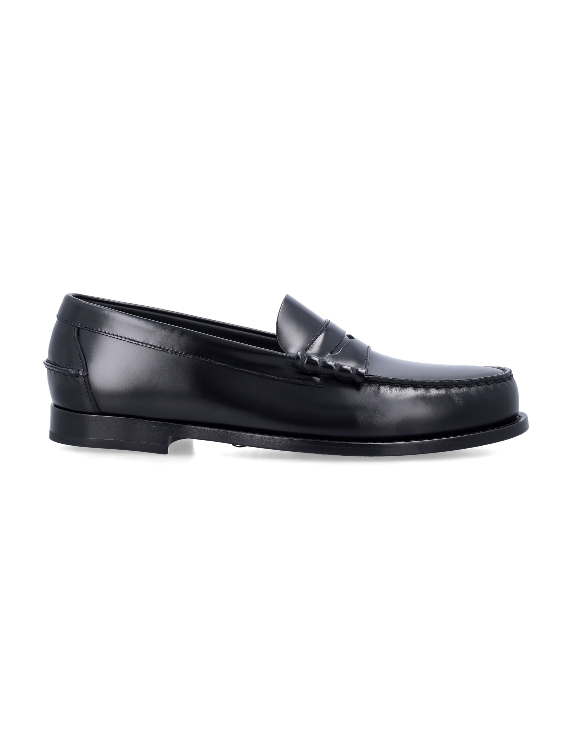 Churchs Rowley polished calf leather loafers Black