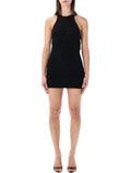 The Andamane Carmen black mini dress Polyester