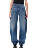 Haikure Bibi balloon denim jeans Real Blue Cotton