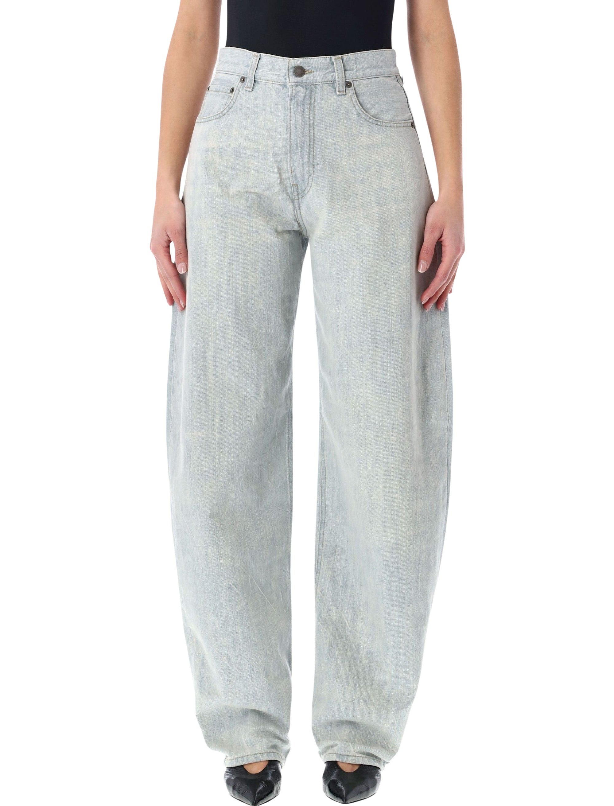 Haikure heavenly blue Bibi balloon denim jeans Heavanly Recycled Cotton