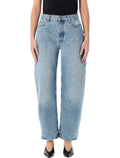Fritz regenerative cotton denim jeans Anine Bing Washed Blue
