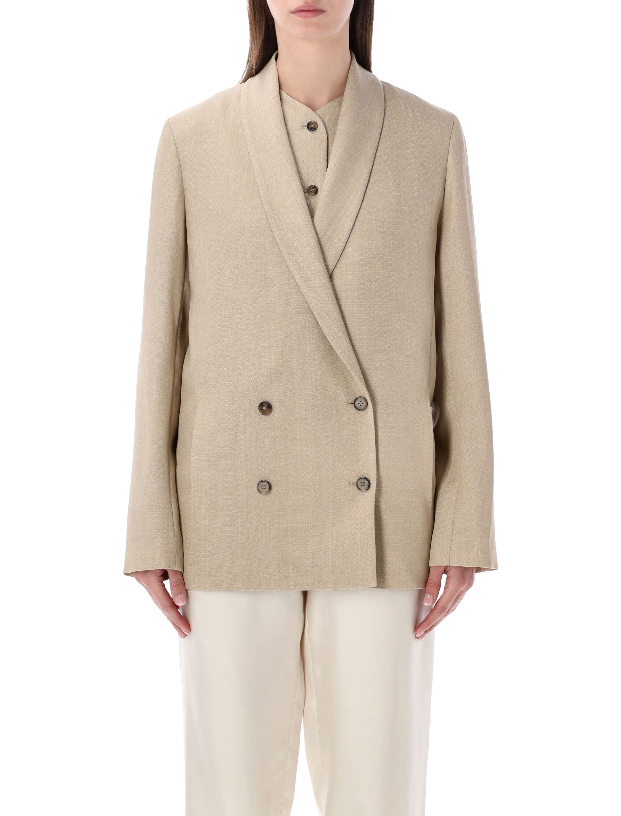 LOULOU Minka blazer Beige Viscose