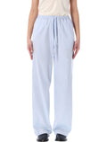 Loulou Sero cotton poplin trousers Strom Light Blue Pant