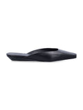 LouLou Diane black leather mules Calfskin Flat Shoes
