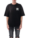 Amiri Hollywood Oversized Cotton Tee Black T-shirt