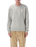 Ami De Coeur Grey Cotton Sweatshirt Mel