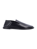 Ami Paris Black Leather Loafers