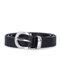 Sunflower Classic leather belt Black