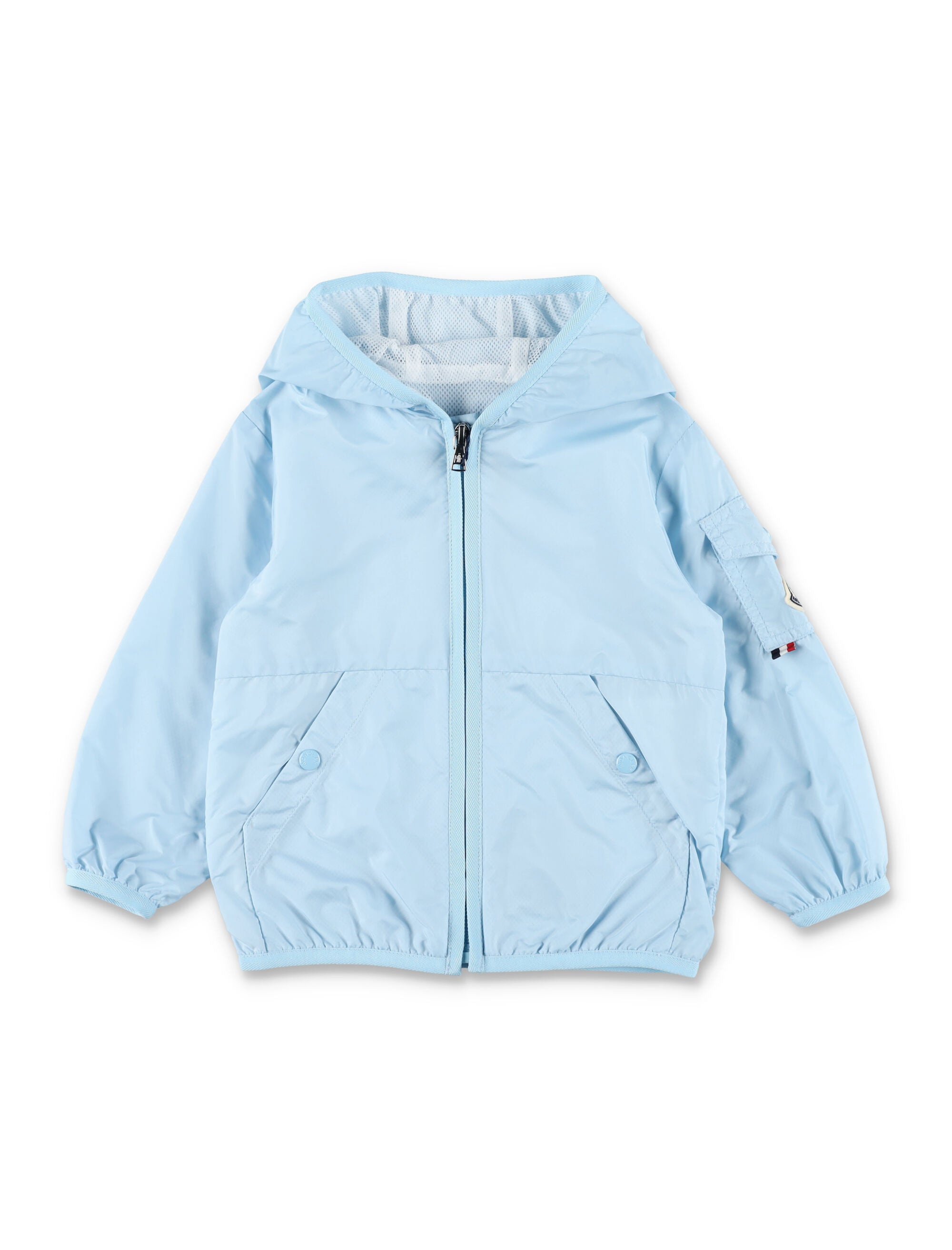 Moncler baby Songu jacket Light Blue Polyamide