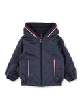 Moncler baby Granduc hooded jacket Navy Polyamide Lining