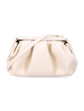 Themoirè Athena pochette Butter Polyurethane Clutch