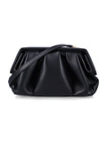 Themoirè Athena pochette Black Polyurethane Clutch