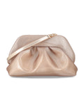 Themoirè Bios Mesh clutch Gold Recycled Polyester