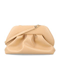 Themoirè Bios vegan medium clutch Sand Polyurethane