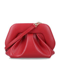 Themoirè Bios vegan small clutch Red Chilli Polyurethane