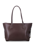 Themoirè Tallia shopper bag Chocolate Polyurethane Tote